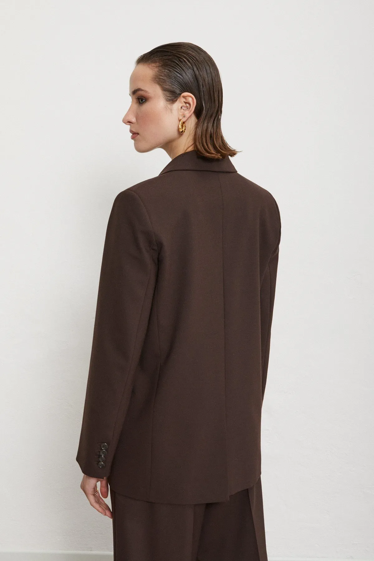 Jacket with 1 button