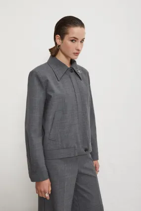Jacket with collar