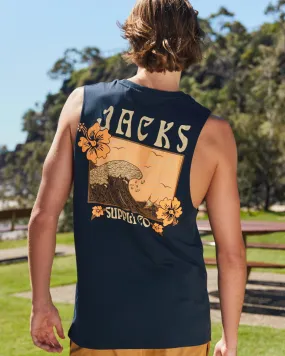 Jacks Tropical Muscle Tank