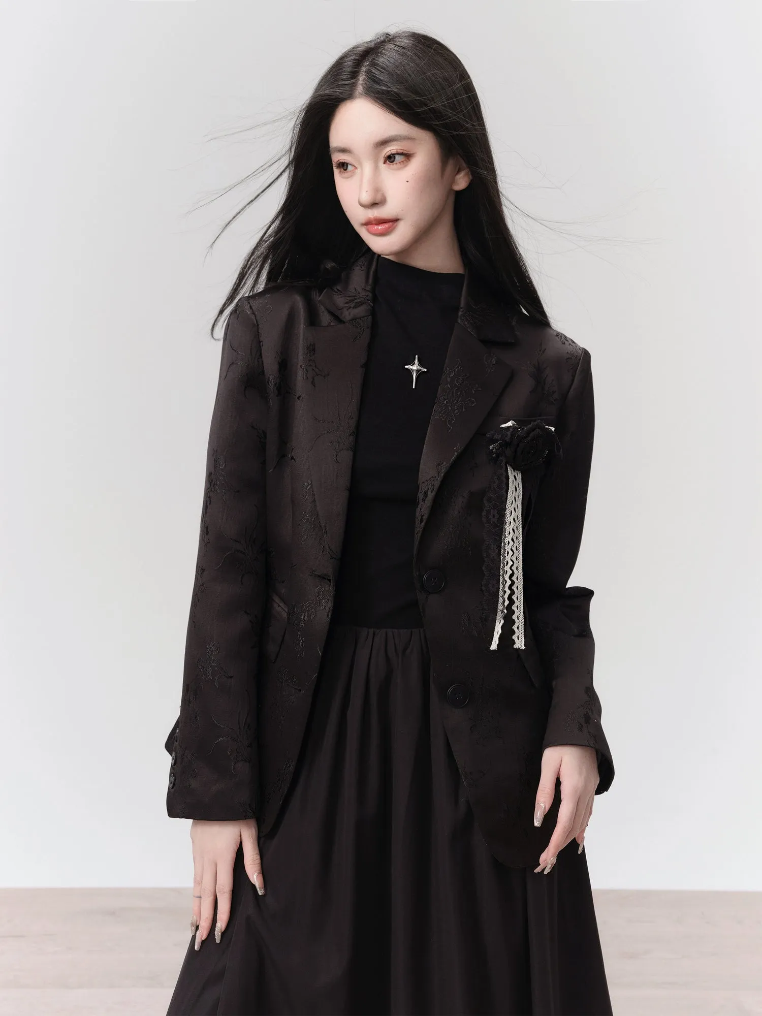 Jacquard Elegant Jacket