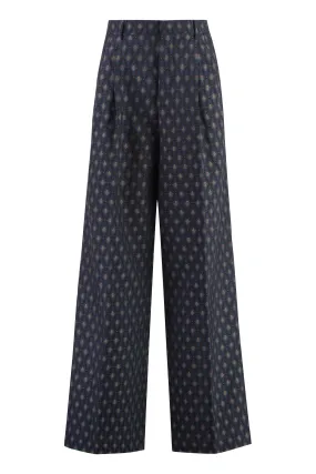 JACQUARD TROUSERS