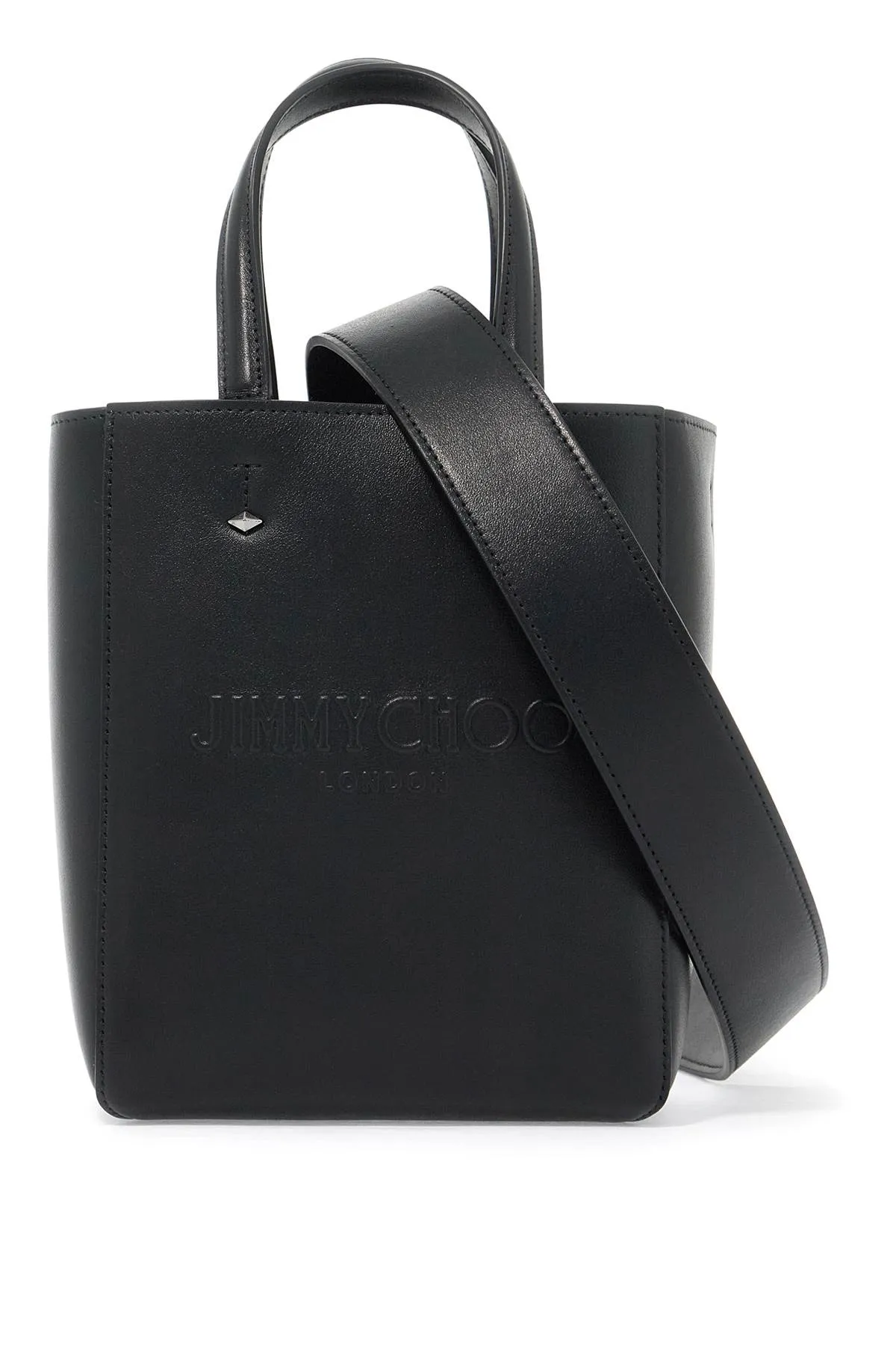 JIMMY CHOO smooth leather lenny n/s tote bag.