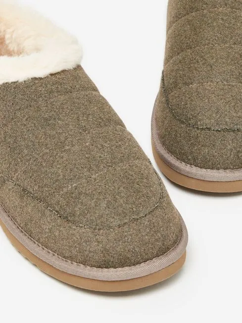 Joules Lazydays Men's Faux Fur Lined Slippers