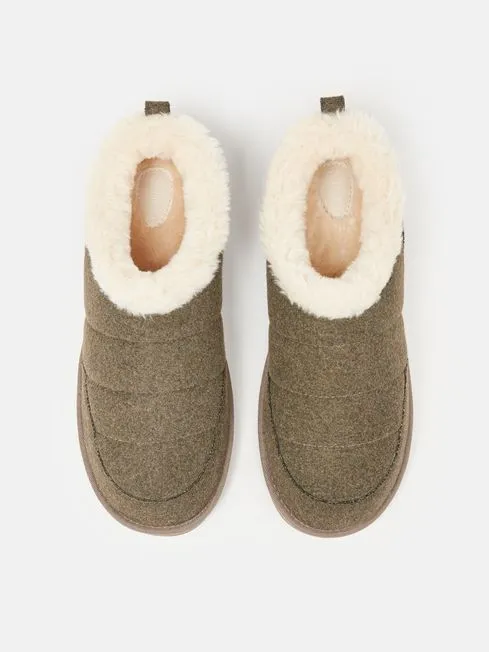 Joules Lazydays Men's Faux Fur Lined Slippers