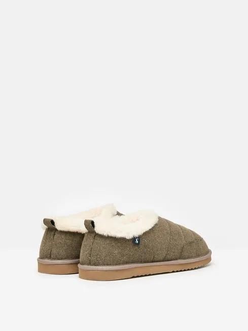 Joules Lazydays Men's Faux Fur Lined Slippers