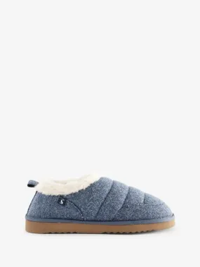 Joules Lazydays Womens Faux Fur Lined Slippers