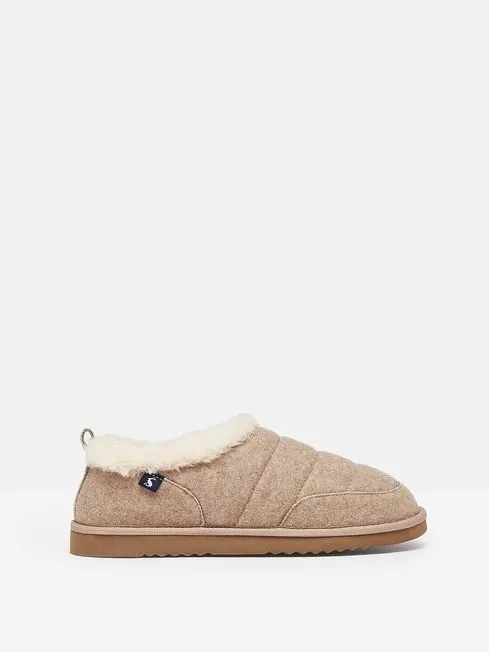 Joules Lazydays Womens Faux Fur Lined Slippers