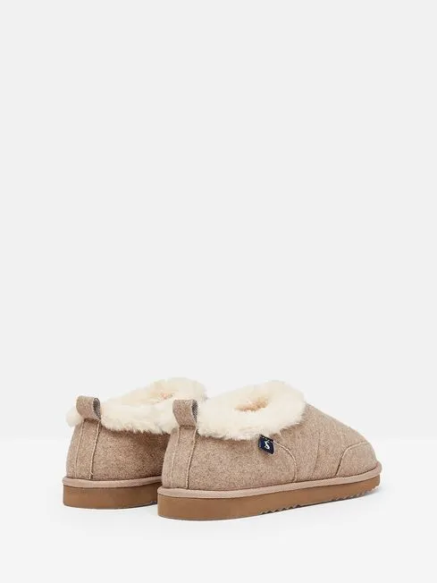 Joules Lazydays Womens Faux Fur Lined Slippers