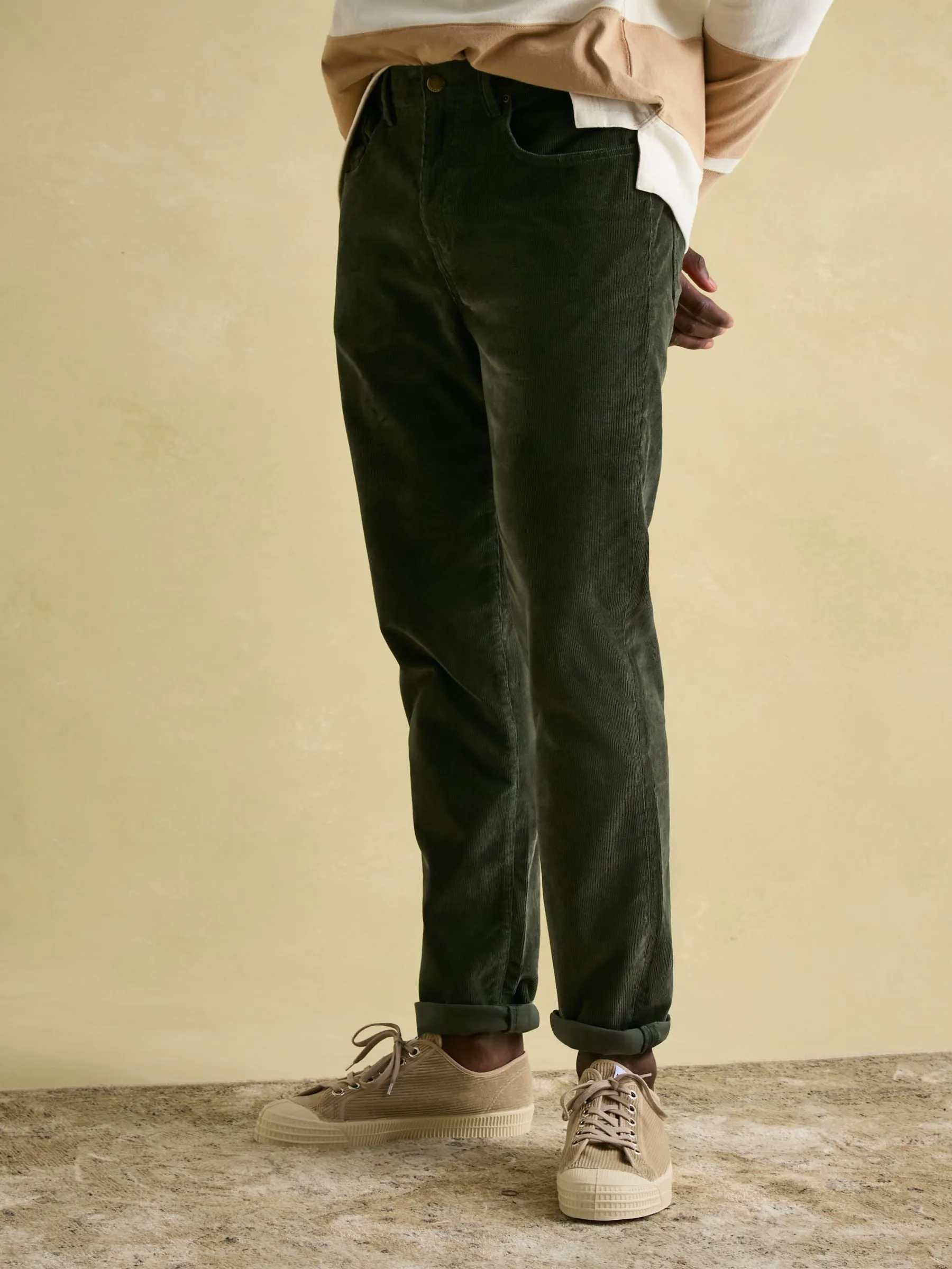 Joules Straight Leg Corduroy Trousers