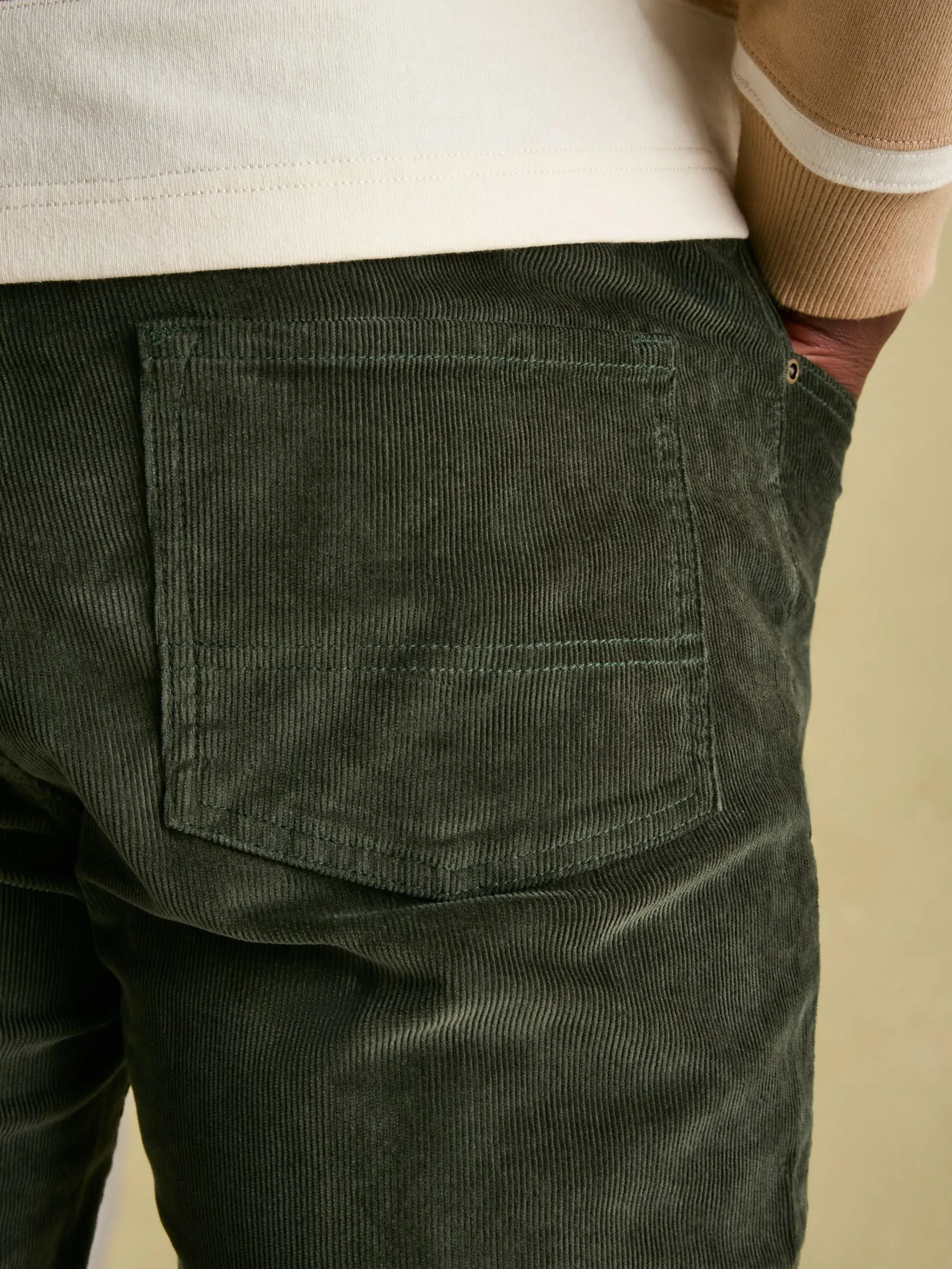 Joules Straight Leg Corduroy Trousers