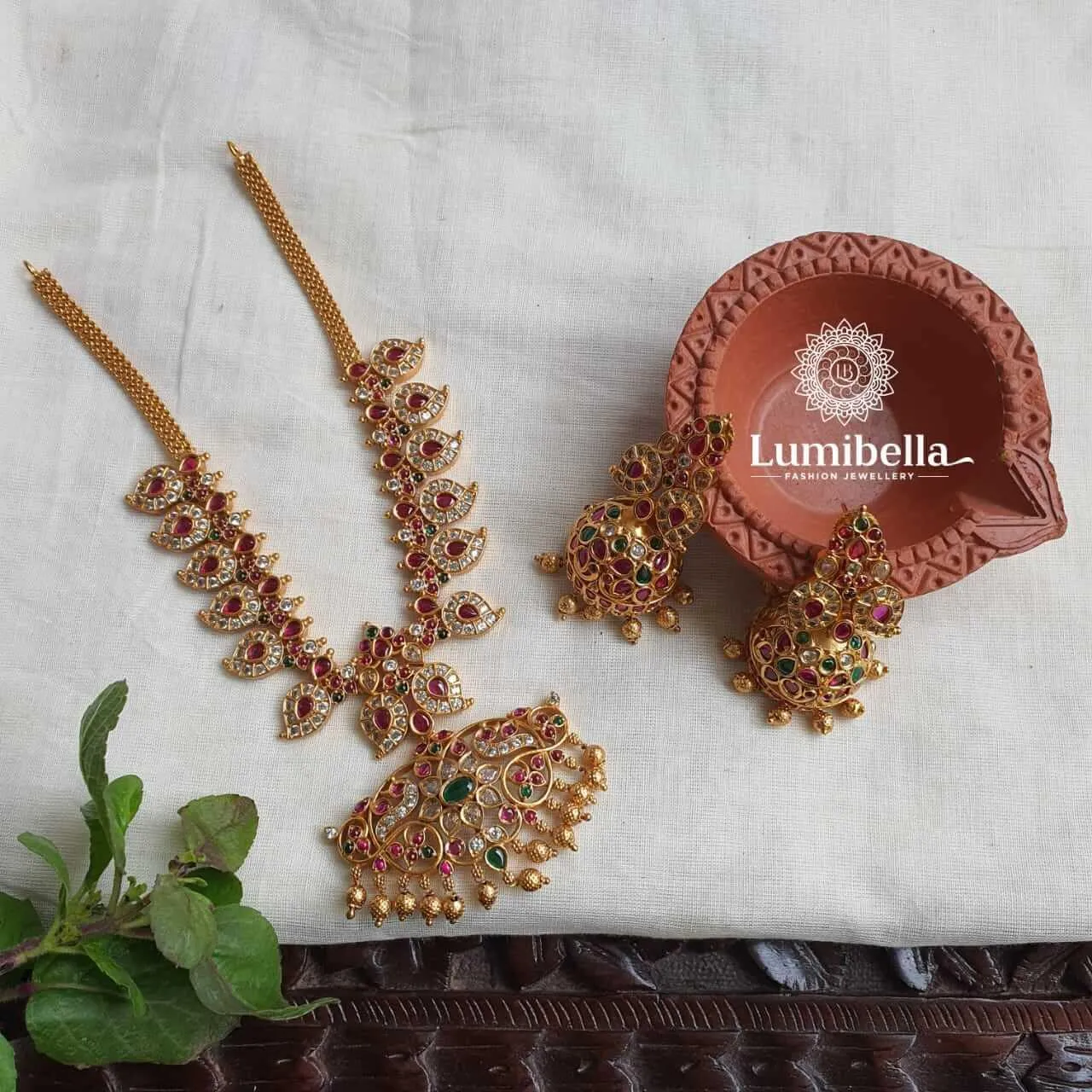 Kempu Mango Short Set