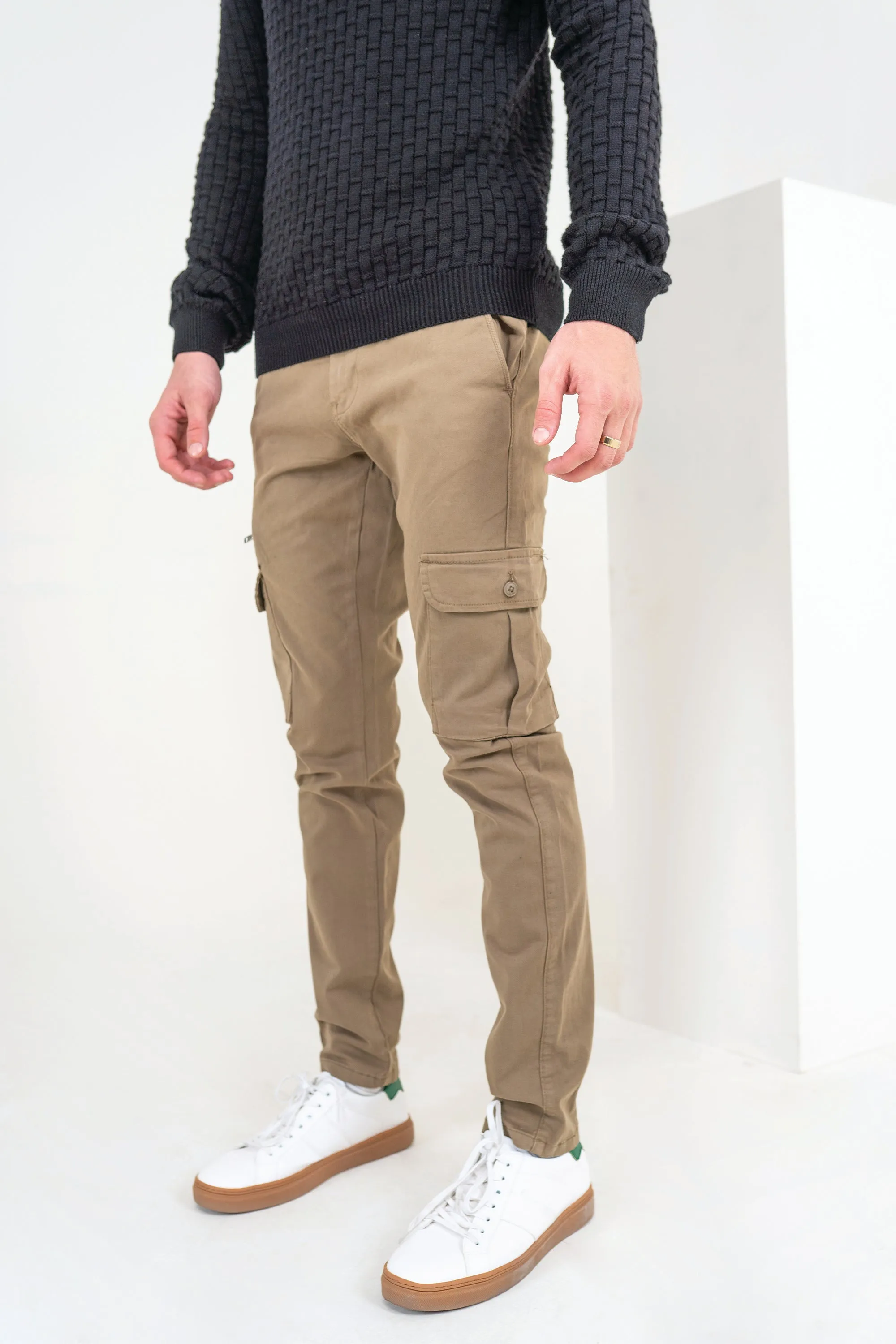 Khaki Cargo Pants