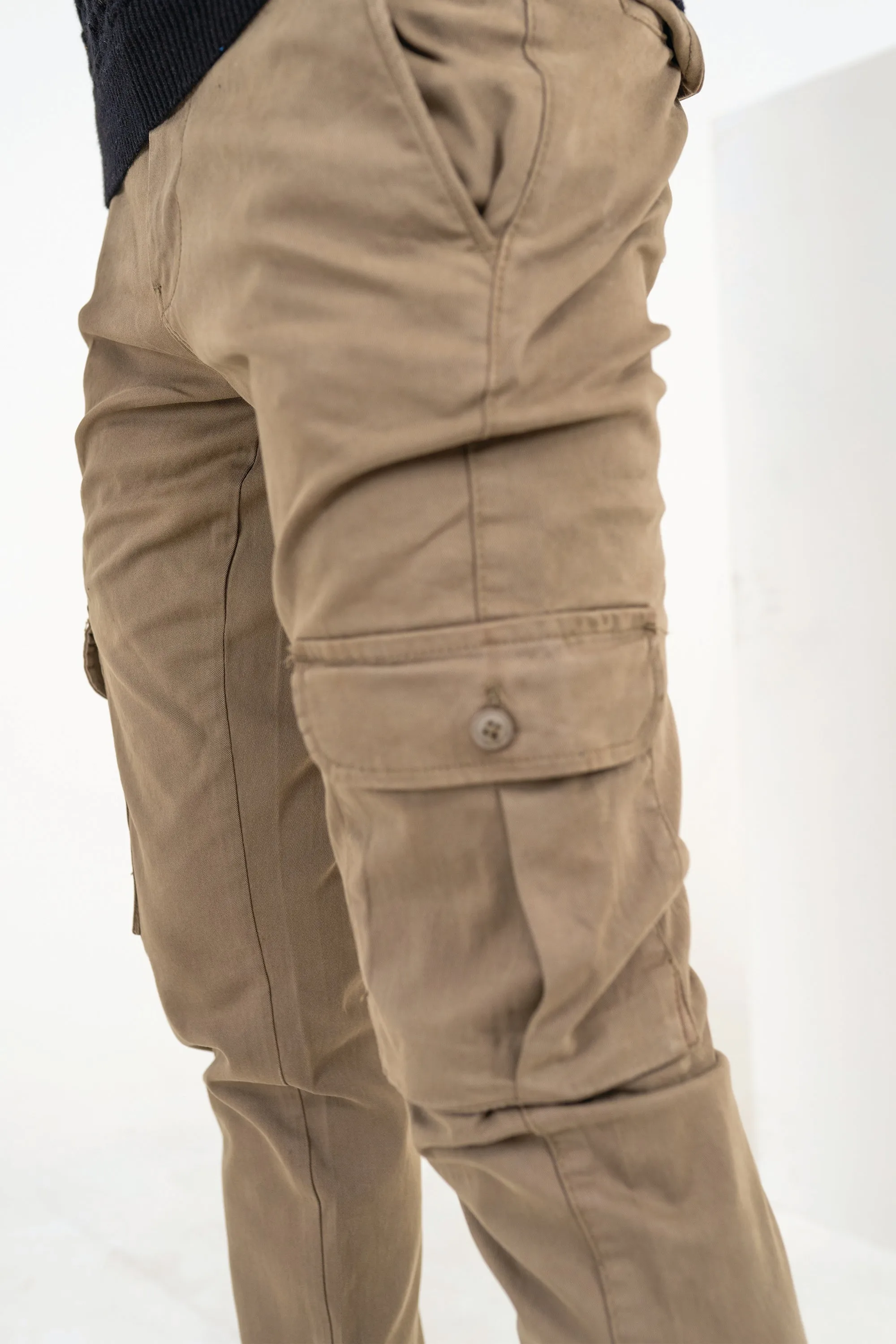 Khaki Cargo Pants