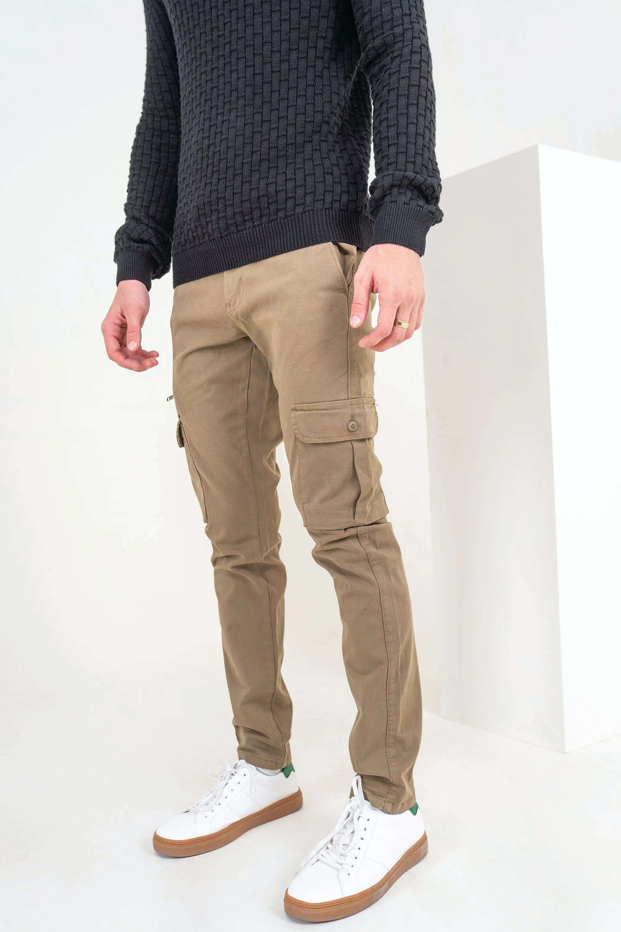 Khaki Cargo Pants