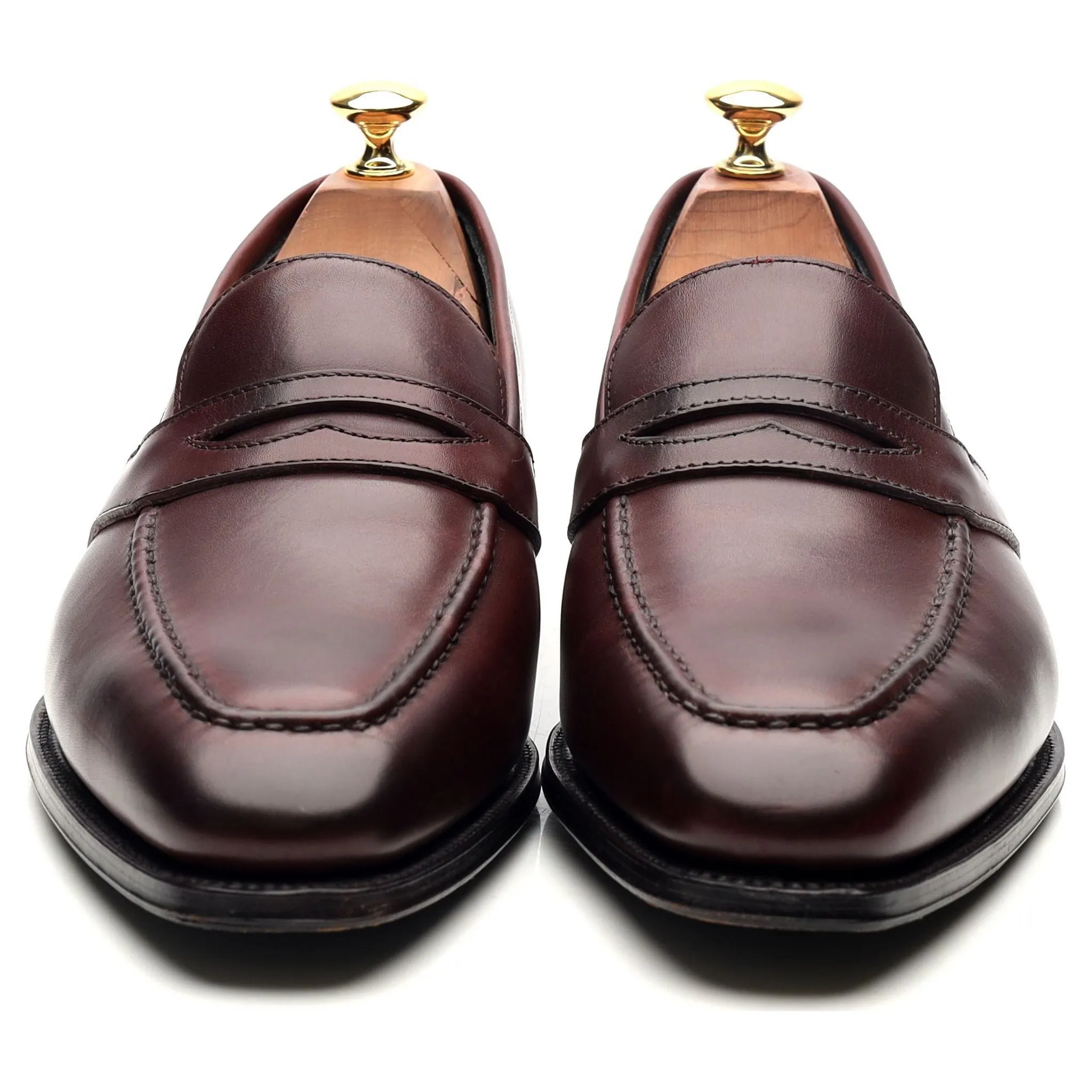 Kingsman Burgundy Apron Loafers UK 9 E