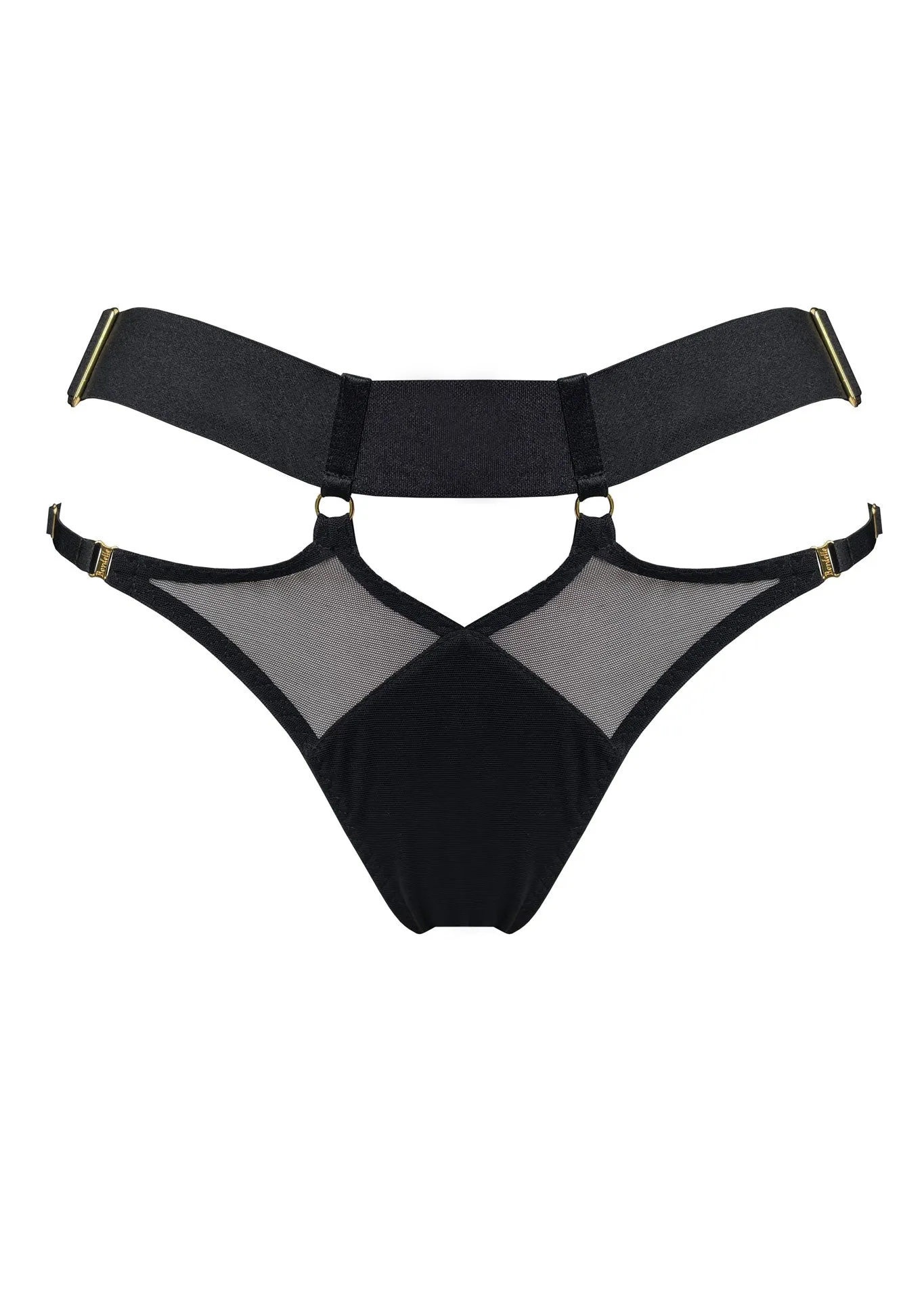 Kora Open Back Brief Black