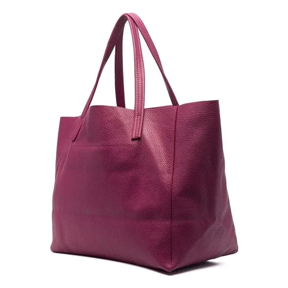 KURT GEIGER Violet Horizontal Tote Fuchsia Purple Bag