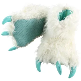 Lazy One Boy's & Girls' Yeti Paw Slipper