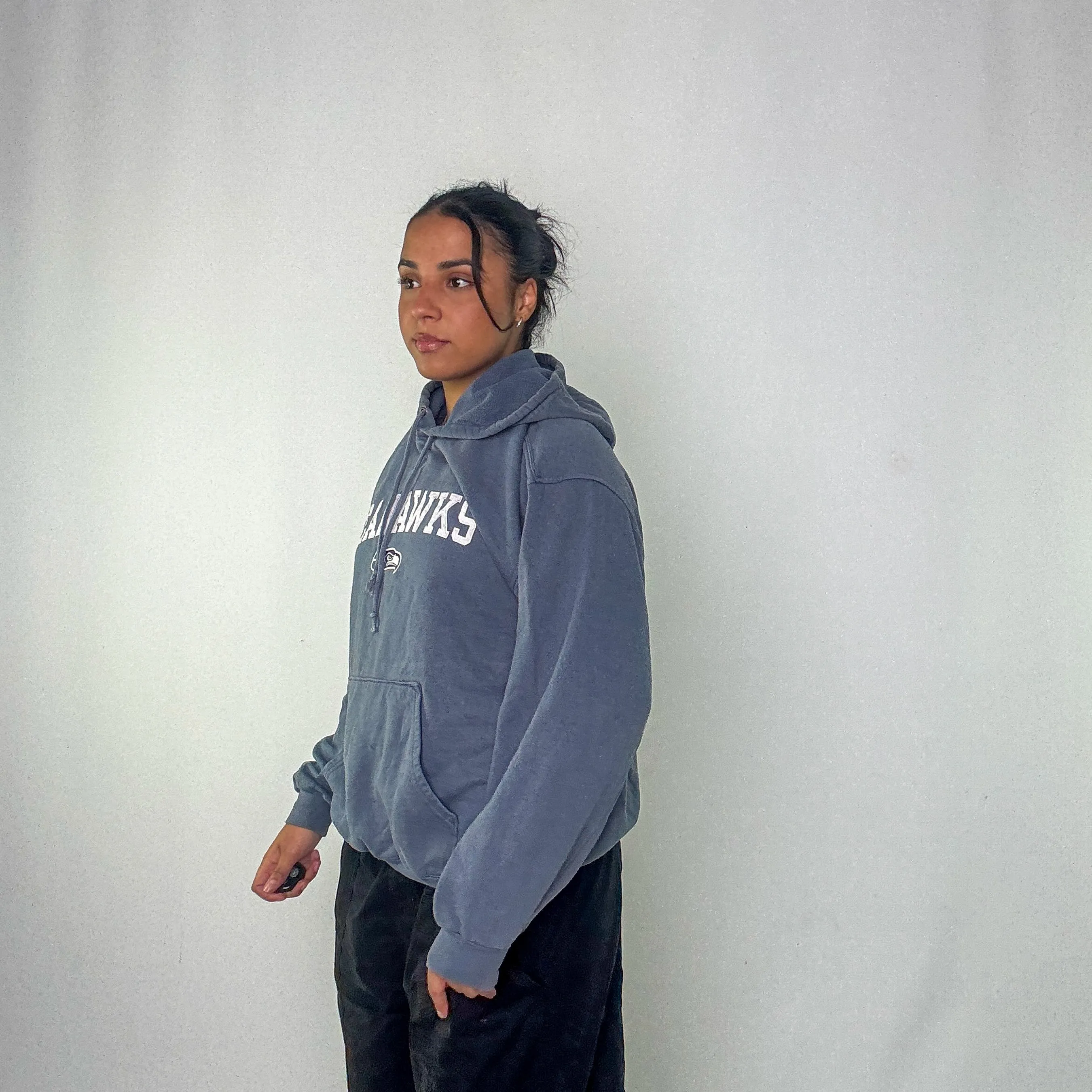 Light Blue y2ks  Hoodie (L)