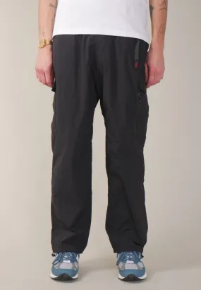 Light Nylon Cargo Pants - black