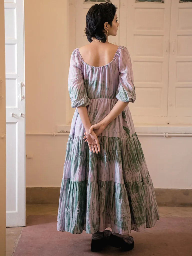 Lilac Teal Dress