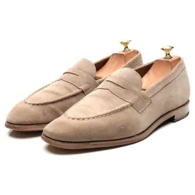 'Lloyd' Beige Suede Loafers UK 10 E