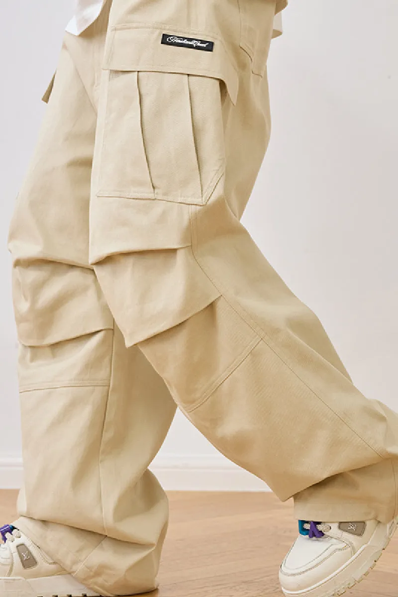 Loose Cargo Pants with Large Pockets