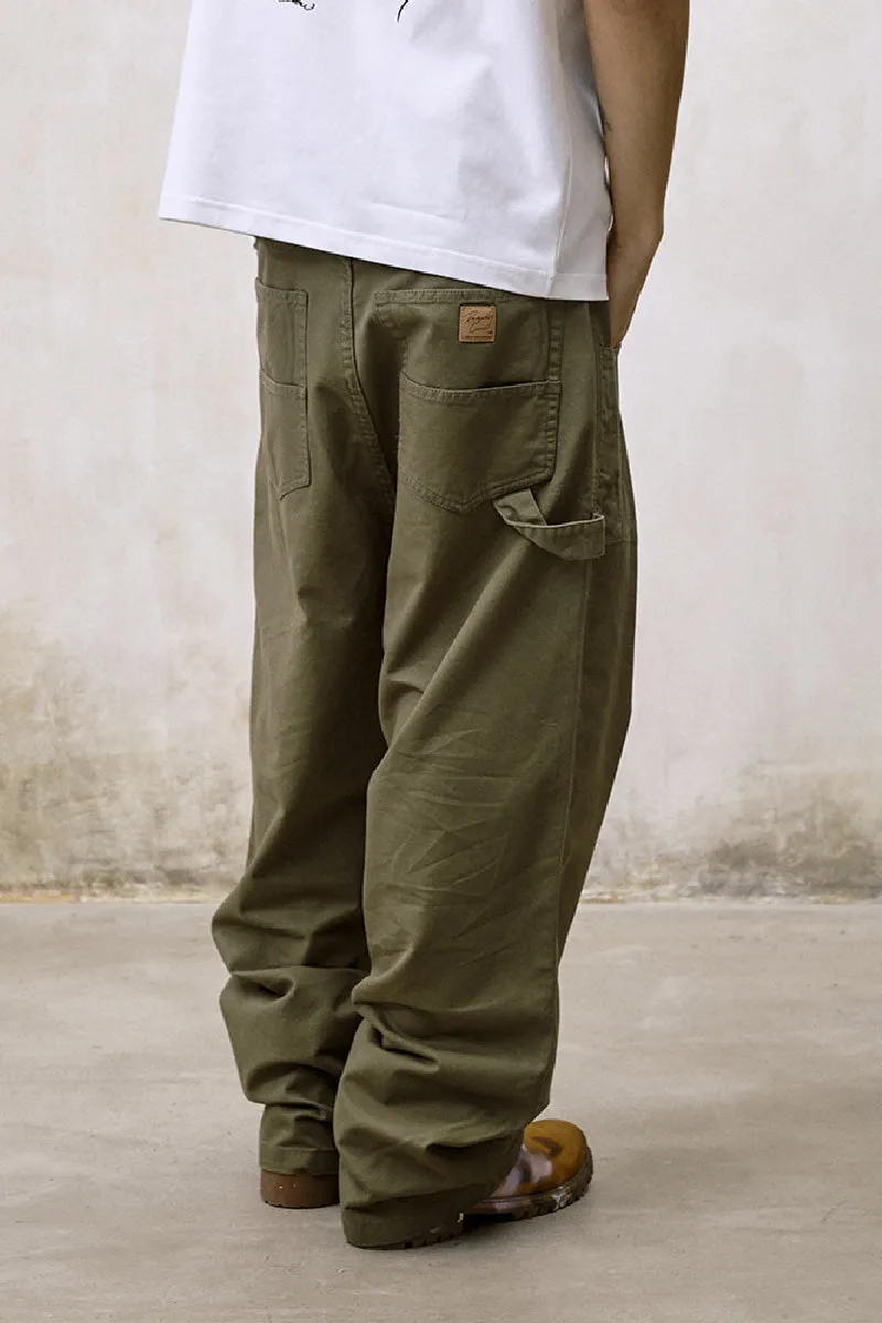 Loose Straight Cargo Pants