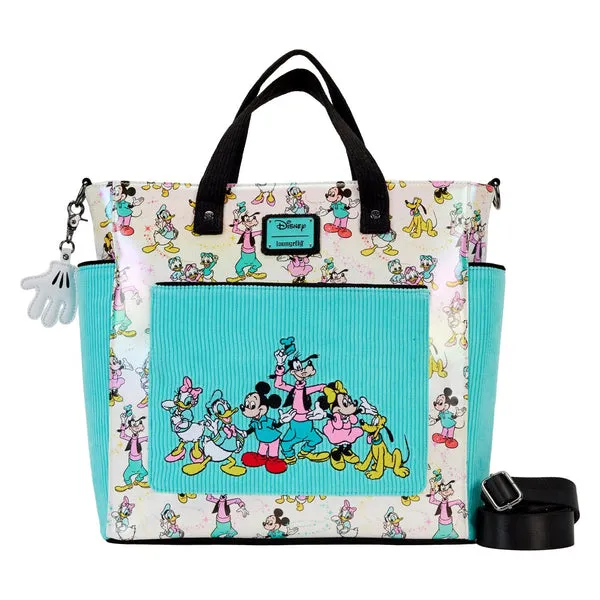 Loungefly x Disney - Disney 100 AOP Convertible Tote Bag