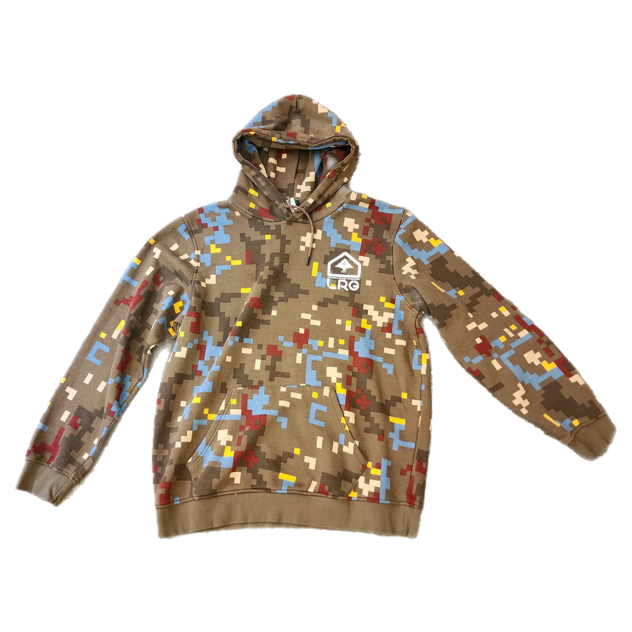 LRG Brown Hoodie - Size X-Large