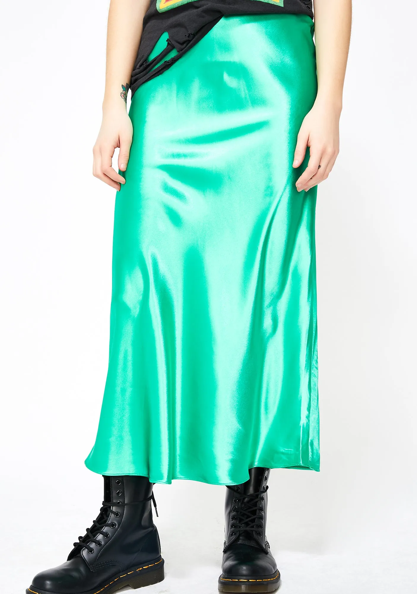 Lush Club Midi Skirt-