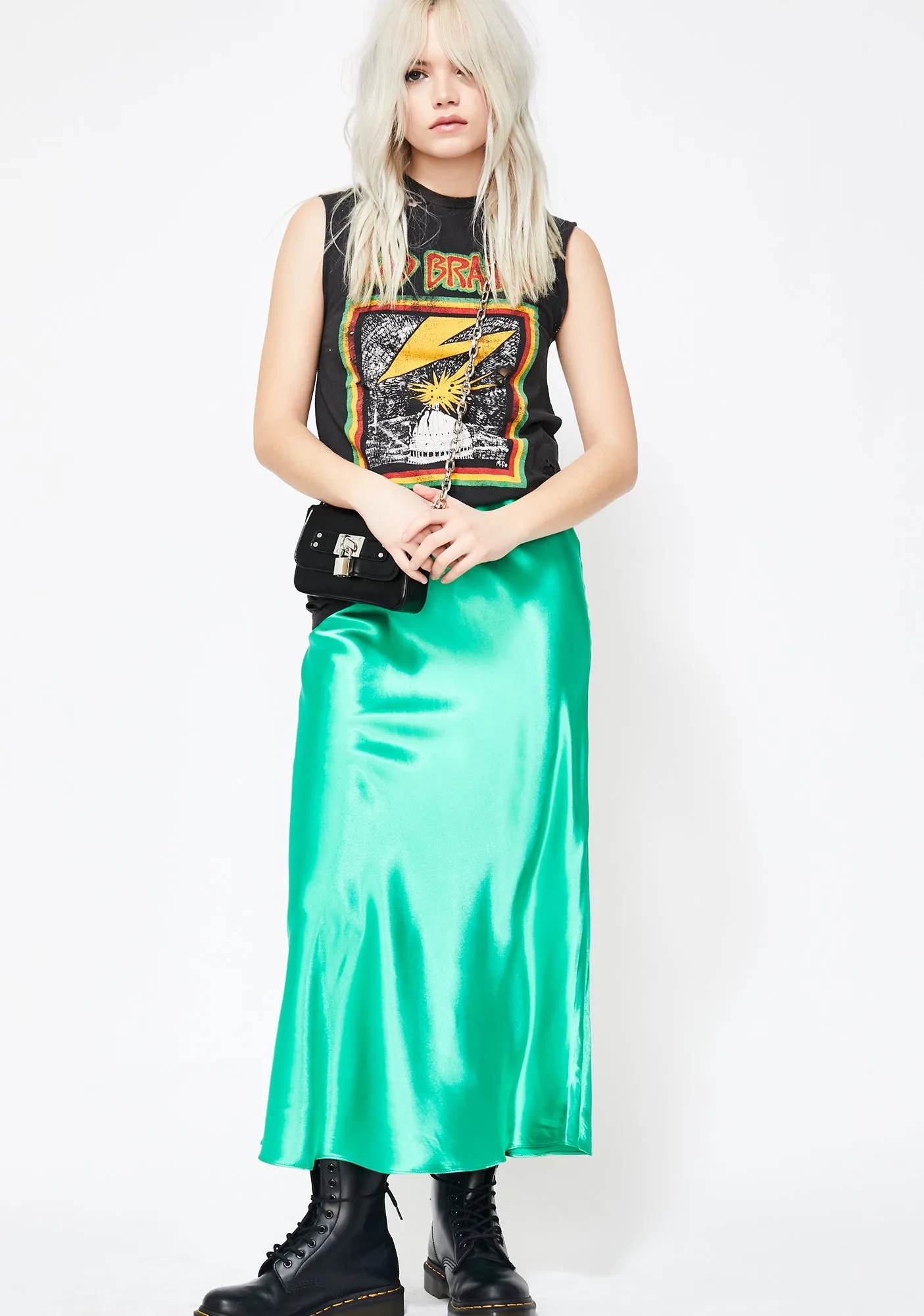 Lush Club Midi Skirt-