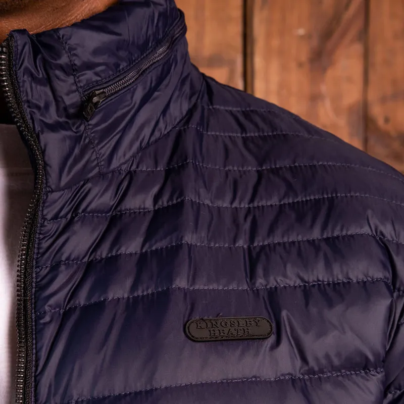 Luxe Packable Down Puffer Midnight