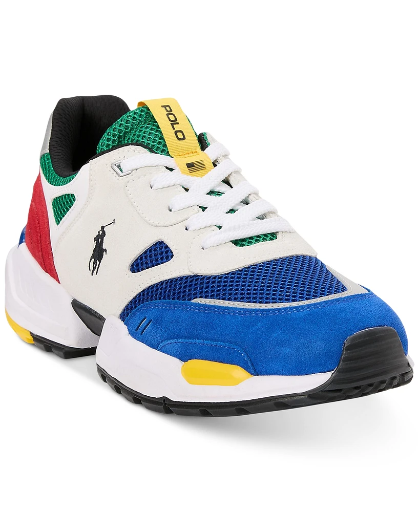 Macy's Polo Ralph Lauren Men's Jogger Color-Blocked Sneakers