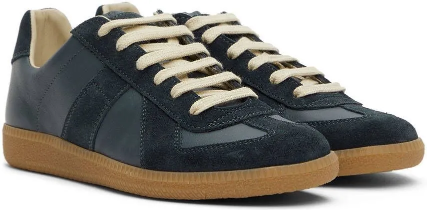 Maison Margiela Navy Replica Sneakers
