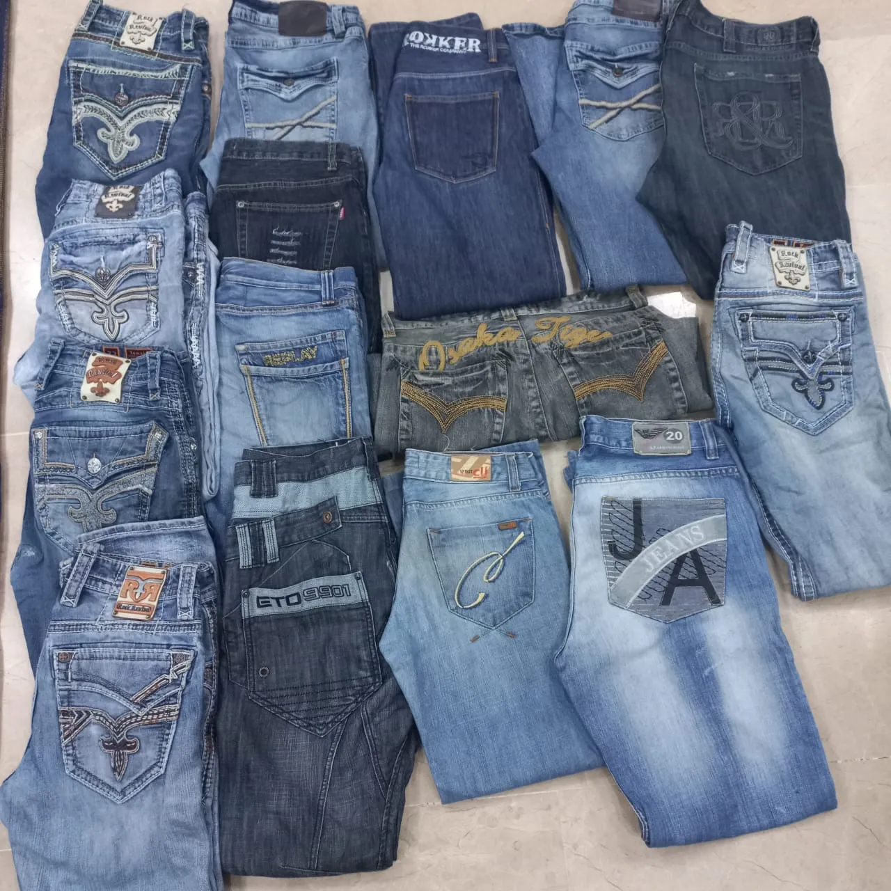 Mens rock revival and designer jeans ( QWW unit 15 )