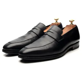 'Merton' Black Leather Loafers UK 9.5 E