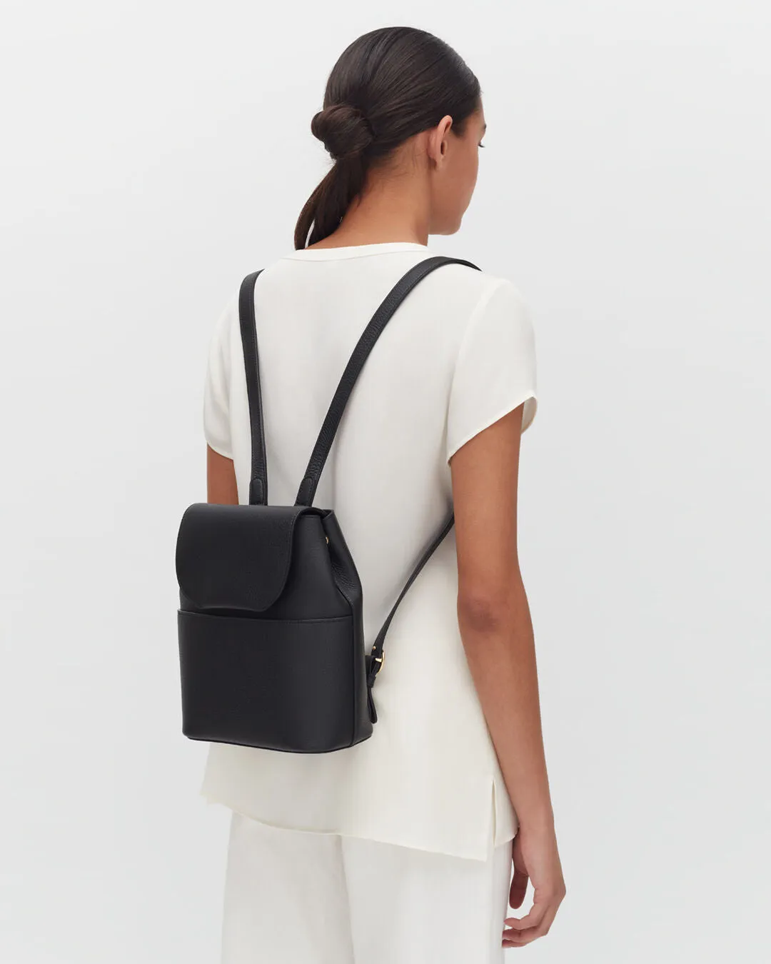 Mini Leather Backpack