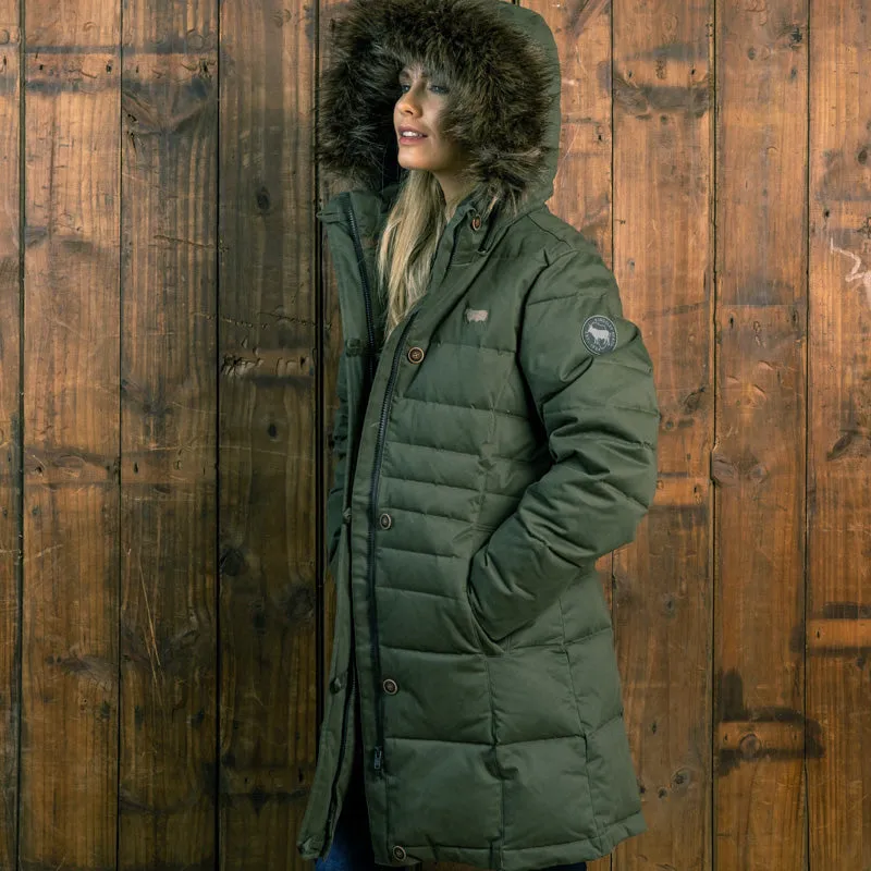 Mount Lesotho Puffer Jacket Fatigue