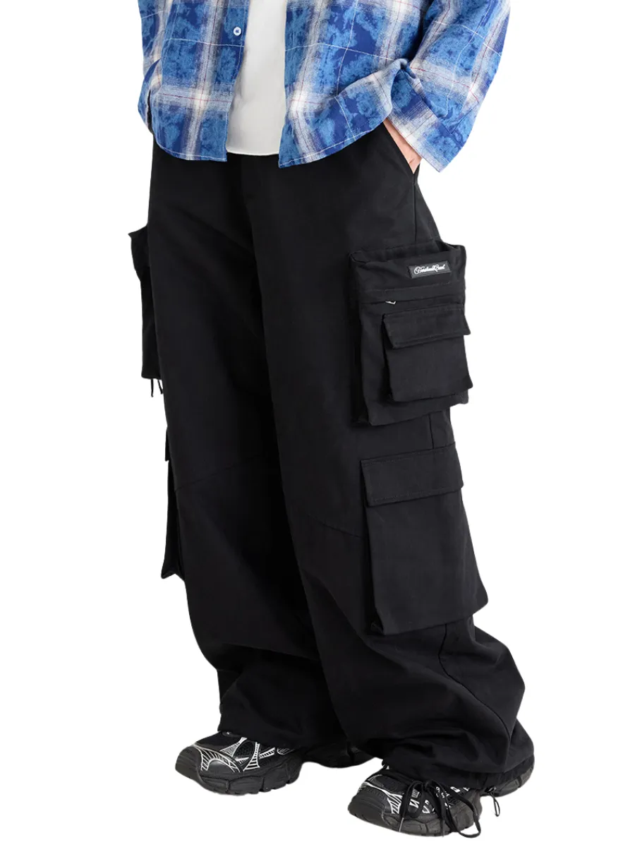 Multi Pocket Cargo Paratrooper Pants