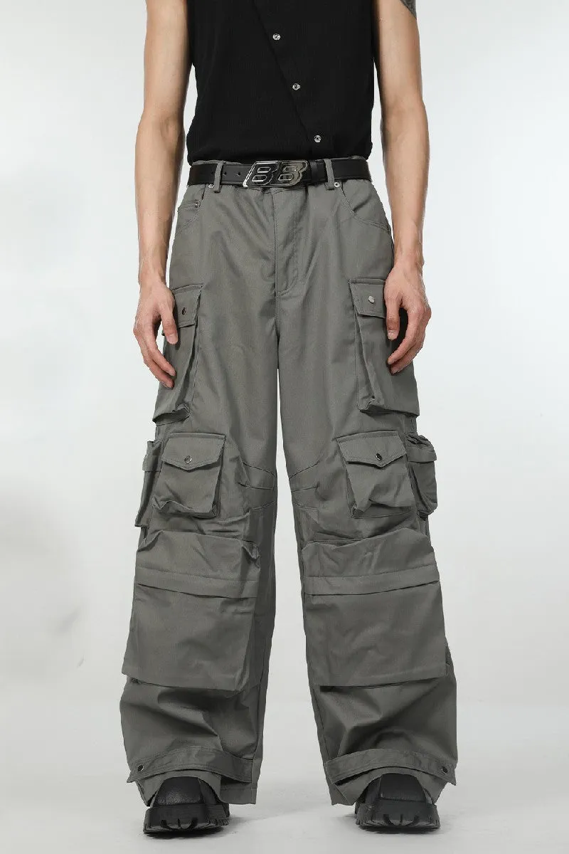 Multi Pockets Loose Cargo Pants