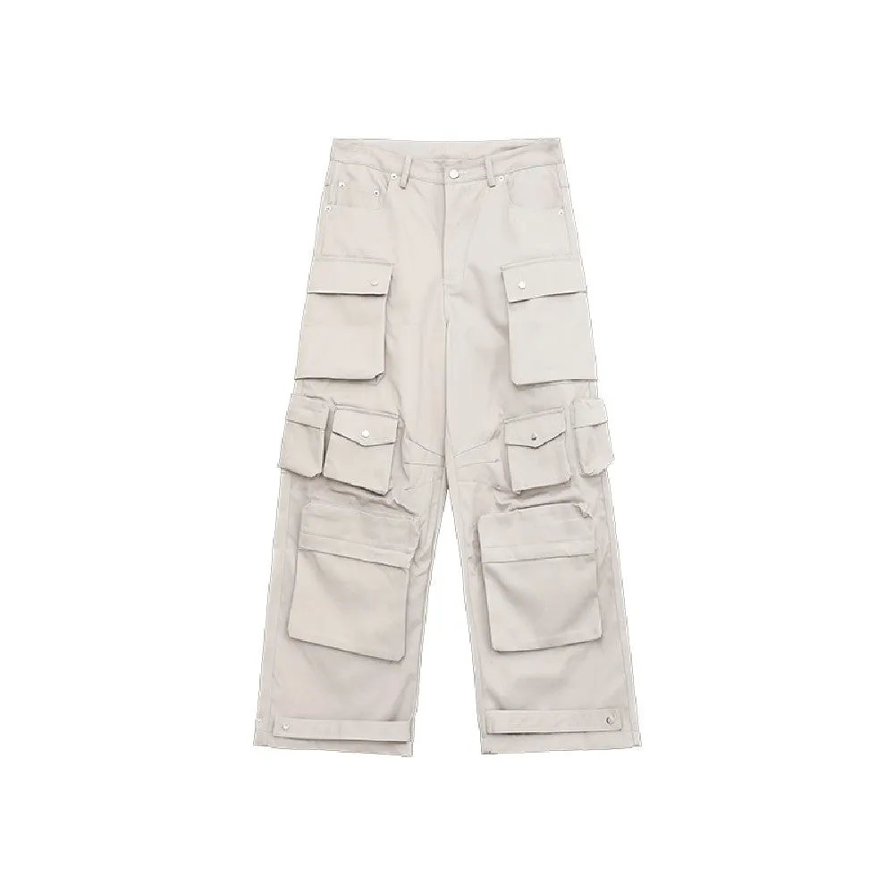 Multi Pockets Loose Cargo Pants