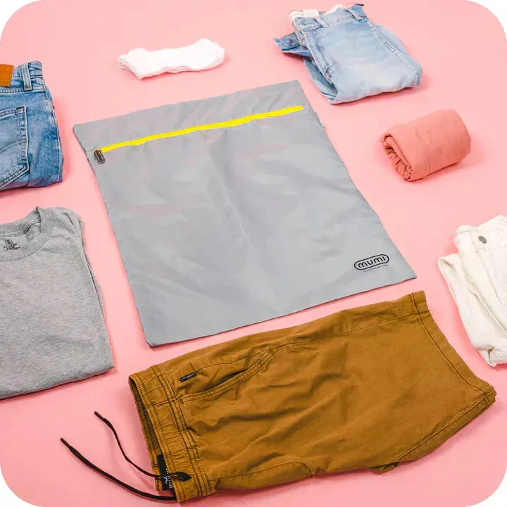 Mumi Laundry Bag - Gray
