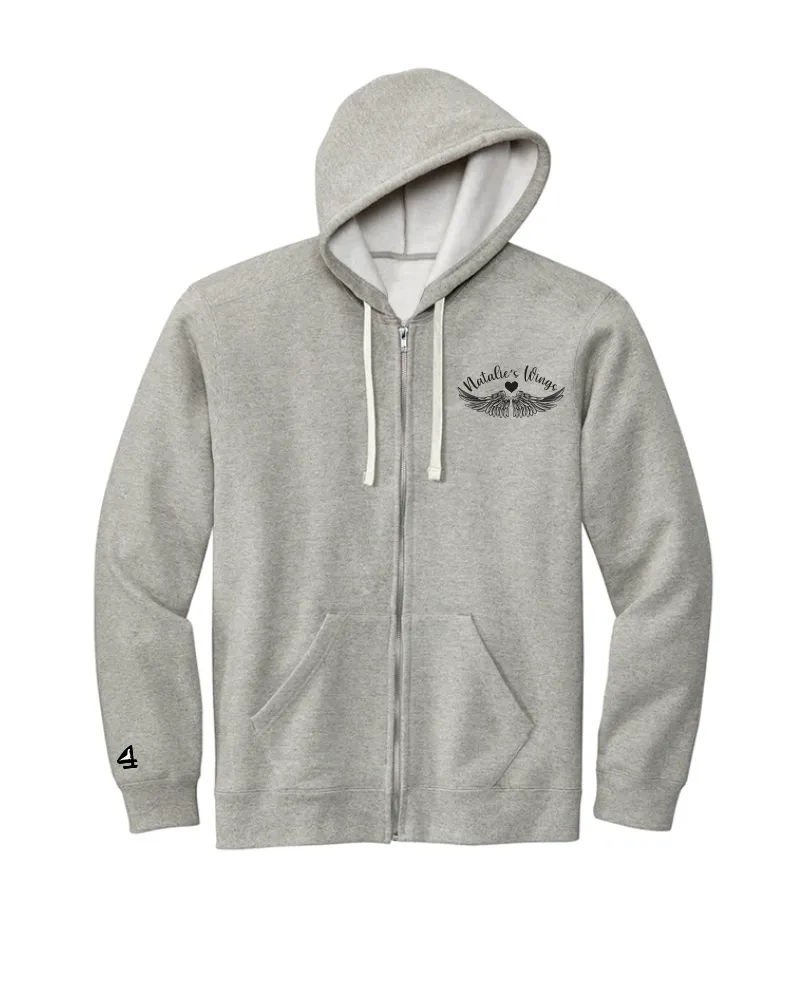 Natalie's Wings  Full Zip Hoodie