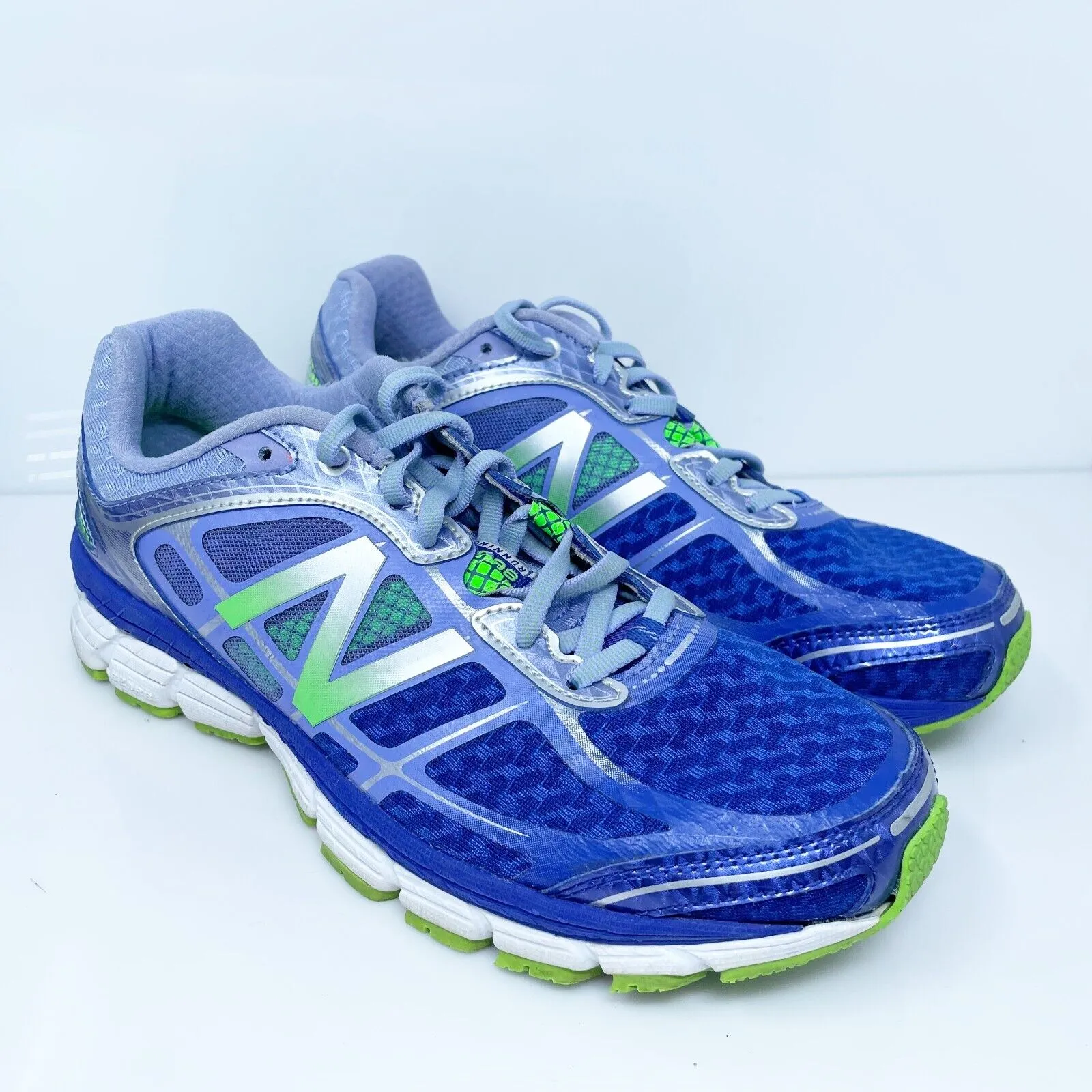 New Balance Womens 860 V5 W860PP5 Blue Running Shoes Sneakers Size 10 D