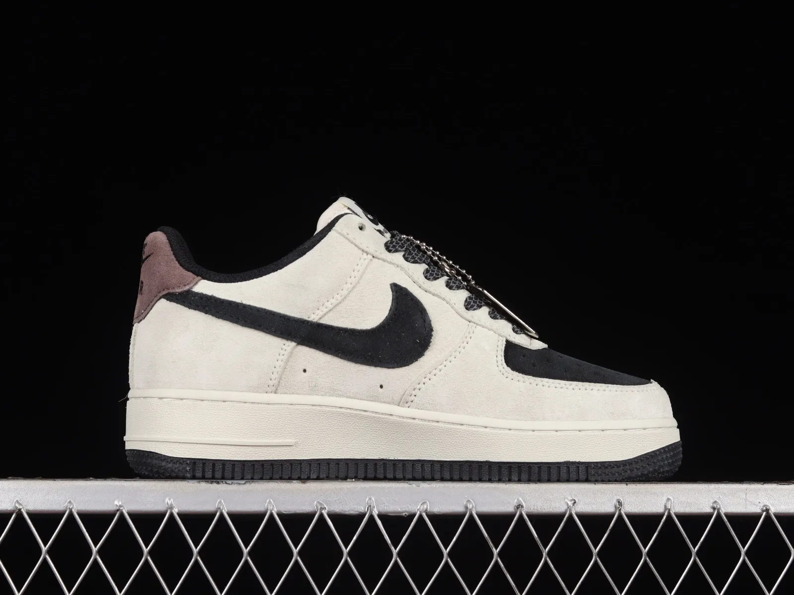 Nike Air Force 1 07 Low AE86 Suede Black Brown BS9055-801