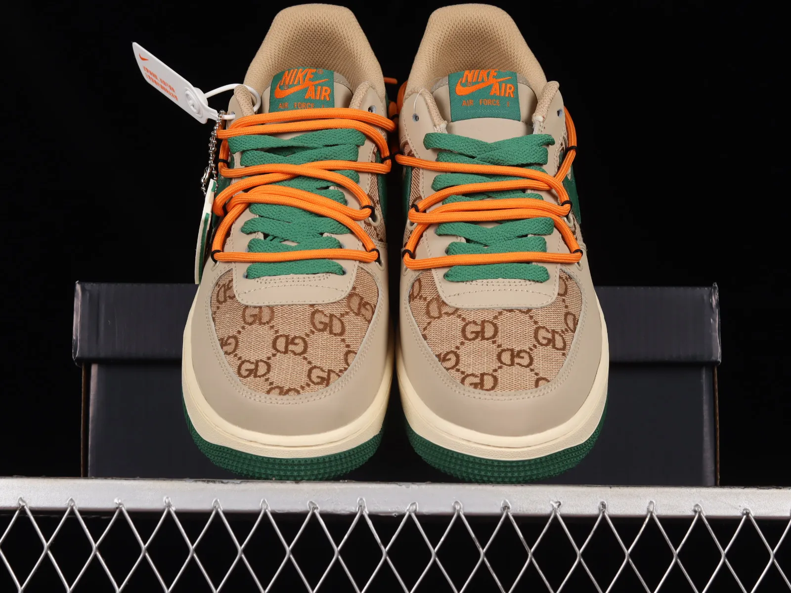 Nike Air Force 1 07 Low Brown Green Orange CV1724-109