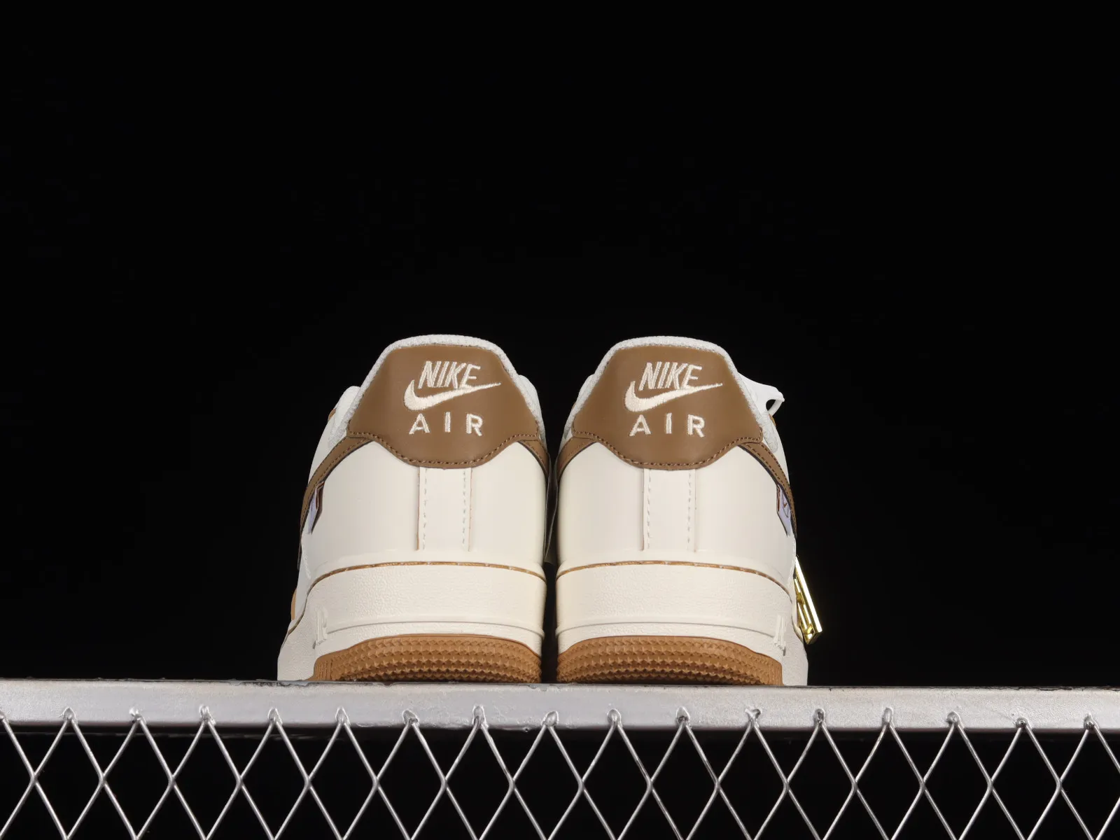 Nike Air Force 1 07 Low Mocha Brown Cream White FB1839-666