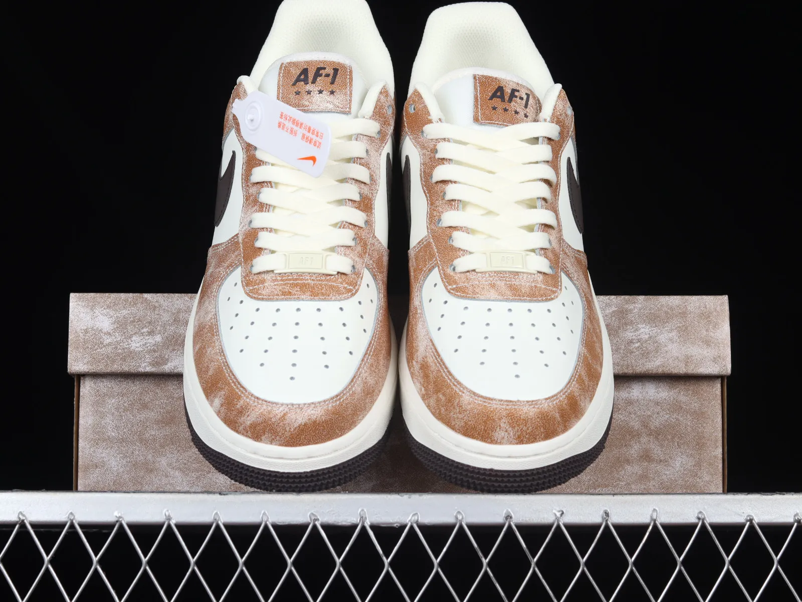 Nike Air Force 1 Low Brown White Black BX5815-536