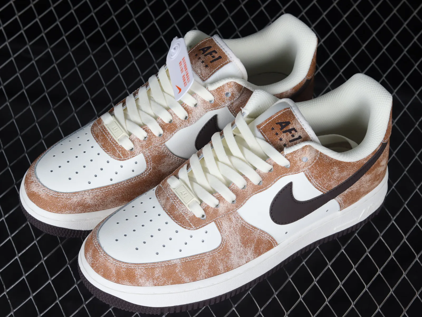 Nike Air Force 1 Low Brown White Black BX5815-536